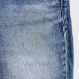 Levi's 511 Jeans Mens 33x32 Blue Slim Fit Mid Rise Light Wash Faded Denim Pants