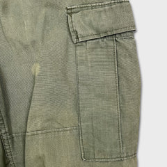 Vintage 80s Rothco BDU Pants Mens Green 31x28 Ripstop Army Military USA Cargo