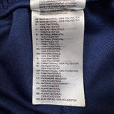 Adidas Track Pants Mens Small Blue Essentials 3 Stripe Training Athletic Jogger