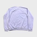 Nike Sportswear Sweatshirt Womens Medium Purple Swoosh Graphic Pullover Crewneck