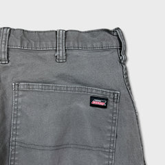 Dickies Pants Mens 32x32 Gray Genuine Straight Leg Carpenter Workwear Trousers