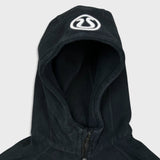 Lululemon Scuba Hoodie Womens Size 8 Black Full Zip Sports Hooded Sweater