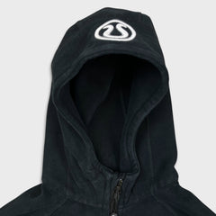 Lululemon Scuba Hoodie Womens Size 8 Black Full Zip Sports Hooded Sweater