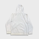 Vintage 90s Stussy Hoodie Mens Small White Arch Logo USA Hooded Sweater