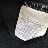 Nike Sportswear Hoodie Womens Large Black Swoosh Pullover Cowl Hooded Sweater