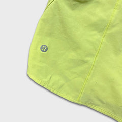 Lululemon Track That Short 5" Womens Size 10 Yellow Athletic Lined Running Pants