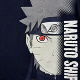 Naruto Shippuden Mens Medium Blue Graphic Anime Tee