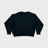 Uniqlo Louvre Museum Sweatshirt Womens XL Black Leonardo Da Vinci Pullover