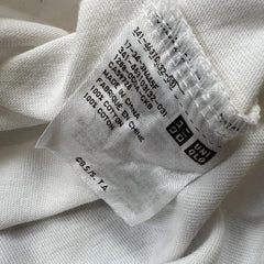 Uniqlo Dragon Ball Z T Shirt Mens Medium White Red Ribbon Androids Anime Tee