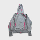 Lululemon Scuba Hoodie Womens Size 6 Gray Full Zip Sports Hooded Sweater