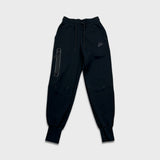 Nike Sportswear Sweatpants Mens XS Black Tech Fleece Swoosh Taper Leg Jogger