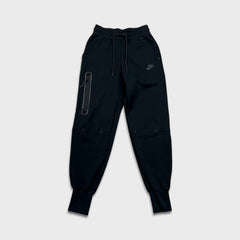 Nike Sportswear Sweatpants Mens XS Black Tech Fleece Swoosh Taper Leg Jogger