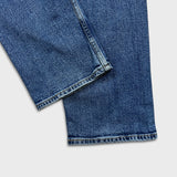 Levi's 505 Jeans Mens 34x30 Blue Regular Fit Straight Leg Medium Wash Denim Pants