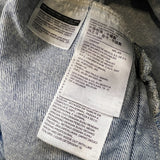 Levi's Type III Denim Jacket Mens Large Blue Acid Wash Western Trucker