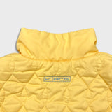 Nike Sportswear ACG Jacket Mens Small Yellow Swoosh Level 3 Outer Layer Quilted
