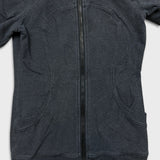 Lululemon Scuba Hoodie Womens Size 4 Gray Full Zip Sports Hooded Sweater