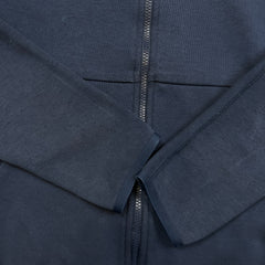 Nike Sportswear Hoodie Mens Medium Blue Tech Fleece Full Zip Hooded Sweater