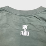 Uniqlo x Spy Family T Shirt Mens Large Green Short Sleeve Anime Pocket Tee