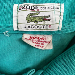 Vintage 80s Lacoste Izod Collection Polo Shirt Mens Small Blue Japanese Short Sleeve