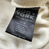 Zoo York Hoodie Mens Large White Live Everyday As If It's Your Last Pullover