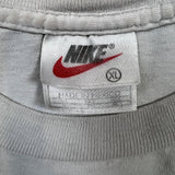 Vintage 90s Nike Air T Shirt Mens XL White Center Swoosh Sportswear Tee