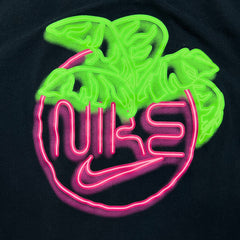 Nike Sportswear T Shirt Mens Medium Black Miami City ELV Neon Short Sleeve Tee