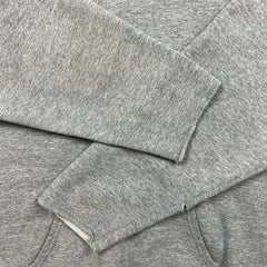 Vintage 90s Fruit of The Loom Blank Hoodie Mens XL Gray Distressed Sweater