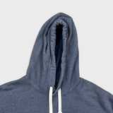 Nike Sportswear Heritage Hoodie Mens Large Blue Swoosh Pullover Hooded Sweater