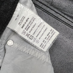 Levi's 511 Jeans Mens 32x30 Black Slim Fit Straight Leg Stretch Faded Mid Rise Denim Pants