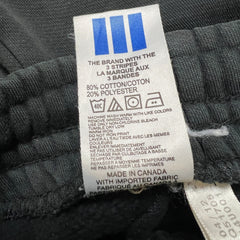 Vintage 90s Adidas Sweatpants Mens Medium Black Originals Trefoil Jogger