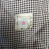 Vintage 90s Hard Rock Cafe Jacket Mens Small Red Varsity Letterman Bomber