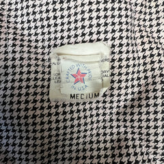 Vintage 90s Hard Rock Cafe Jacket Mens Small Red Varsity Letterman Bomber