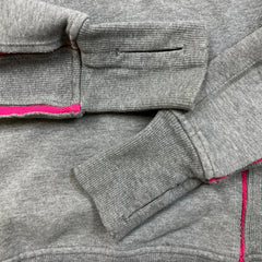 Lululemon Scuba Hoodie Womens Size 6 Gray Full Zip Sports Hooded Sweater