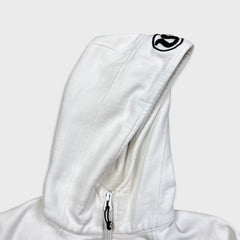 Lululemon Scuba Hoodie Womens Size 6 White Full Zip Hooded Sweatshirt