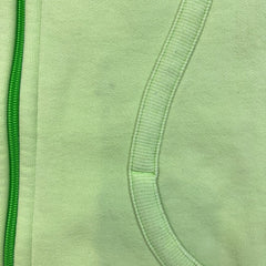 Lululemon Scuba Hoodie Womens Size 12 Green Full Zip Sports Hooded Sweater