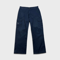 Dickies Pants Mens 36x32 Blue Straight Leg Workwear Casual Chino Cargo Trousers