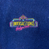 Vintage 90s Universal Studios Jacket Mens Medium Blue Hollywood Letterman USA Varsity