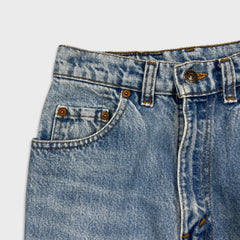 Vintage 90s Levi's 531 Jeans Womens 24x30 High Rise Taper Leg Light Wash Denim Pants