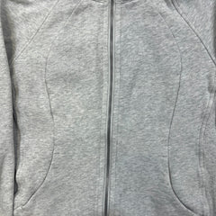 Lululemon Scuba Hoodie Light Cotton Womens Size 6 Gray Hooded Sweater