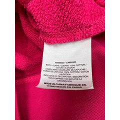 Vintage Y2K Nike Sportswear Womens Hoodie Small Pink Swoosh Full Zip Hooded Sweater