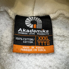 Vintage Y2K Akademiks Hoodie Mens 2XL Jeanius First To Strike Hooded Sweatshirt