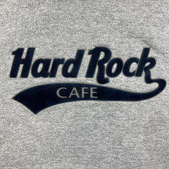 Vintage 90s Hard Rock Cafe Sweatshirt Mens XL Gray Salt Lake City USA Pullover