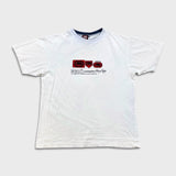 Vintage 90s Ecko Unltd T Shirt Mens Small White Complex Rhino Distressed Tee