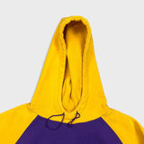 Vintage Y2K Reebok Los Angeles Lakers Hoodie Mens Large Purple NBA Hardwood Classics