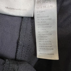 Nike Sportswear Track Pants Mens Medium Gray Swoosh Straight Leg Athletic