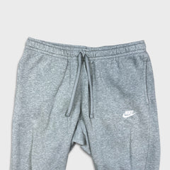 Nike Sportswear Sweatpants Mens Large Gray Swoosh Taper Leg Jogger