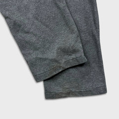 Nike Sportswear Sweatpants Mens Medium Gray Straight Leg Swoosh Jogger