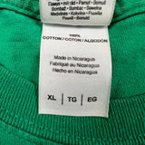 Vintage Y2K John Moose T Shirt Mens XL Green Outdoor Banff Canada Funny Nature Tee