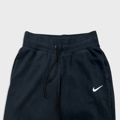 Nike Sportswear Sweatpants Womens Small Black Swoosh Taper Leg Jogger