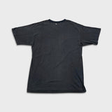 Vintage 90s Grizzly Bear T Shirt Mens Large Black Faded Distressed Animal Tee